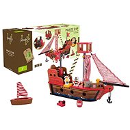 Jouéco wooden pirate ship - Wooden Toy