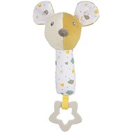 Canpol babies Soft whistling barbell with bite Mouse - Soft Toy