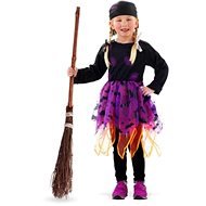 Detský Kostým Čarodejnica 3 – 5 rokov – Halloween – veľ. S – (98 – 116 cm) - Kostým