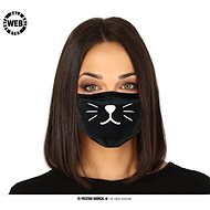 Fabric Drape - Cat motif - Carnival Mask