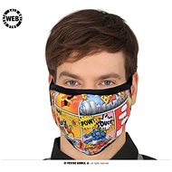 Fabric Drape - Motif Comics - Surgical Mask