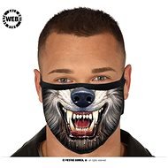 Látkové rúško – motív Vlkodlak - Karnevalová maska