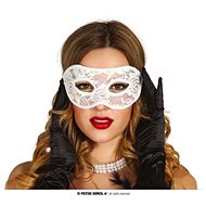 Scarf - Mask White - Lace - Carnival Mask
