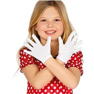 Children's Gloves White - 17 cm - Costume Accessory