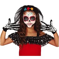 Skeleton Gloves - Kids - Halloween - 18cm - Costume Accessory