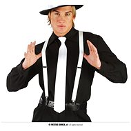 Braces - Braces - Gangster - White Mafioso - Costume Accessory