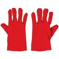 Detské červené rukavice – 17 cm - Doplnok ku kostýmu