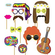 Photo Accessories - Photo corner - Hippies - 12 pcs - Party Accessories