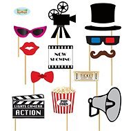 Photo Accessories - Photo corner - Hollywood - Film Party - 12 pcs - Party Accessories