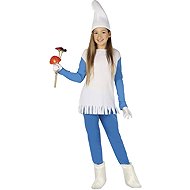 Children's Smurfette costume - size 5-6 years - Costume