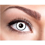 Contact Lenses - White with Black Stripe - Halloween - Contact Lenses
