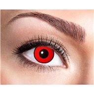 Contact Lenses - Red with Black Stripe - Halloween - Contact Lenses