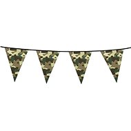 Flag Garland Camouflage - Soldier - Army - 600 cm - Garland