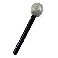 Microphone Silver - Disco - 26cm - Costume Accessory