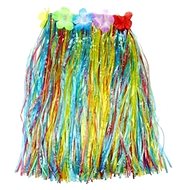 Hawaiian Skirt - Hawaii - Coloured 40 cm - Costume Accessory