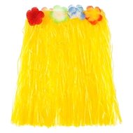 Hawaiian Skirt - Hawaii - Yellow 40cm - Costume Accessory