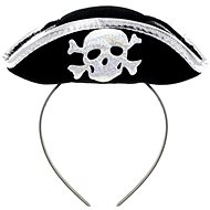 Pirate Hat On A Headband - Costume Accessory