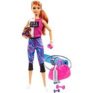 Barbie Wellness baba kempingmatraccal - Játékbaba