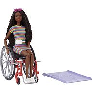 Barbie modell kerekesszékben - afroamerikai - Játékbaba