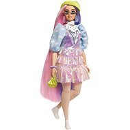Barbie Extra - Csillogós szettben - Játékbaba