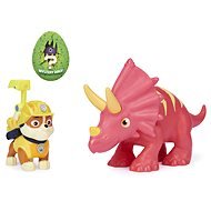 Paw Patrol Rubble Figurine with dino and egg - Figure