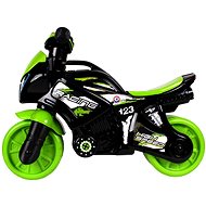 Motorcycle bouncer green-black - Balance Bike