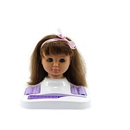 Combing Head Hamiro Brown Hair with Accessories - Styling Head
