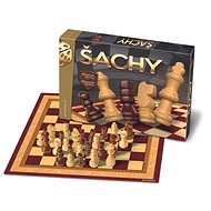 Šachy dřevěné figurky společenská hra - Společenská hra