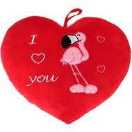 Heart with Flamingo - 80cm - Soft Toy