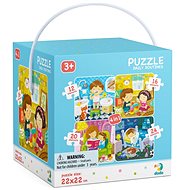 Puzzle 4in1 My day - Jigsaw Puzzle