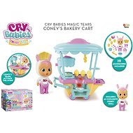 Cry Babies Magic Tears pékárus kocsi Cony - Játékbaba