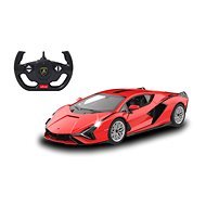Jamara Lamborghini Sián 1:14, 2,4 GHz, manuálisan nyitható ajtók, piros - Távirányítós autó