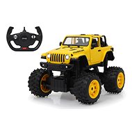 Jamara Jeep Wrangler JL 1:14 Big Wheel Door Manual Yellow 2.4GA - Remote Control Car