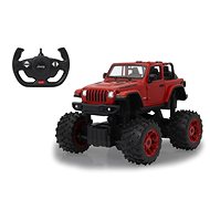 Jamara Jeep Wrangler JL 1:14 Big Wheel Door Manual Red 2.4G B - Remote Control Car