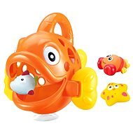 Jamara Hanging Fish Toy with storage space orange - Pushchair Toy