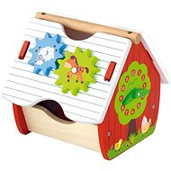 Jigsaw puzzle with farm activities - Wooden Toy