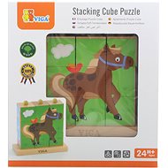 Wooden Blocks 9 pcs - Farm - Wooden Blocks