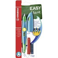 Stabilo EASYbirdy L cyan / green grass Blister - Fountain Pen
