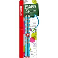 STABILO EASYgraph R HB Bleistift Blau - 2 Stück im Blister - Bleistift