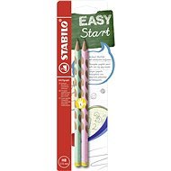 Stabilo EASYgraph L Pastel Edition HB zöld / rózsaszín, 2 db buborékfólia - Ceruza
