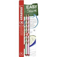 Stabilo EASYgraph R Pastel Edition HB Green/Pink, 2 pcs Blister - Pencil
