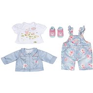 Baby Annabell Deluxe Denim Dress, 43 cm - Toy Doll Dress