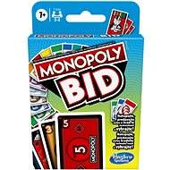 Card Game Monopoly Bid CZ SK - Card Game