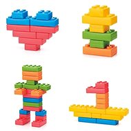 Set of XXL cubes: children' s set of 26 coloured XXL bricks - Building Set