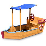 Sandbox wooden ship - Sandpit