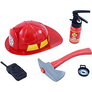 Rappa Fire Helmet and Accessories - Costume Accessory