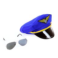 Rappa pilot cap set with goggles - Costume Accessory
