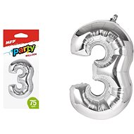 Balloon No. 3 Inflatable Foil 75cm - Balloons