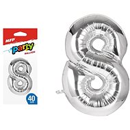 Balloon No. 8 inflatable foil 40 cm - Balloons