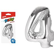 Balloon No. 4 inflatable foil 40 cm - Balloons